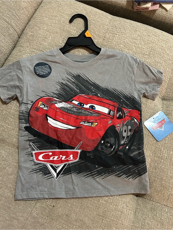 Disney Other - Disney Cars Lightning McQueen Red Graphic Kids T‑Shirt size 2